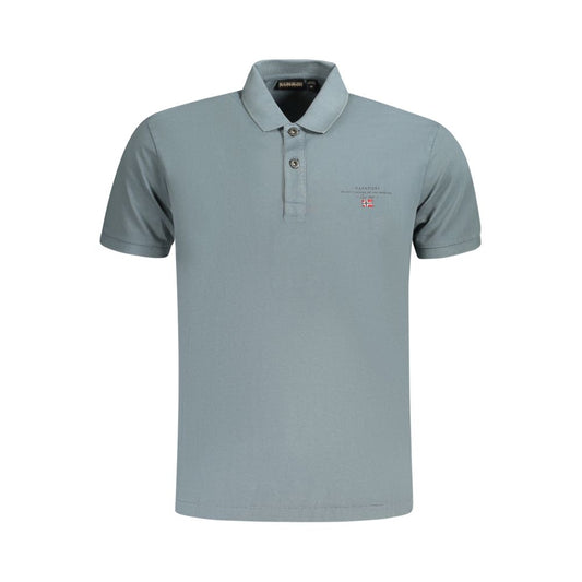 Napapijri Grigio Cotton Men Polo