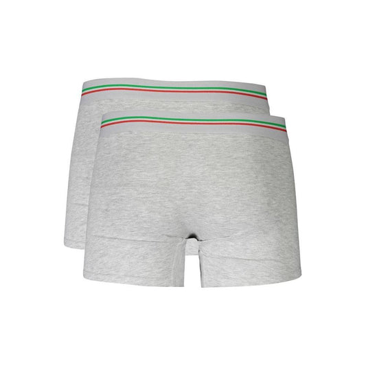 Aeronautica Militare Brown Cotton Men Boxer AE-37909-M
