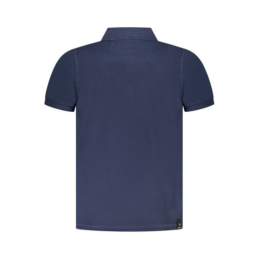 Accademia Militare Blue Cotton Polo Shirt AC-36534-S