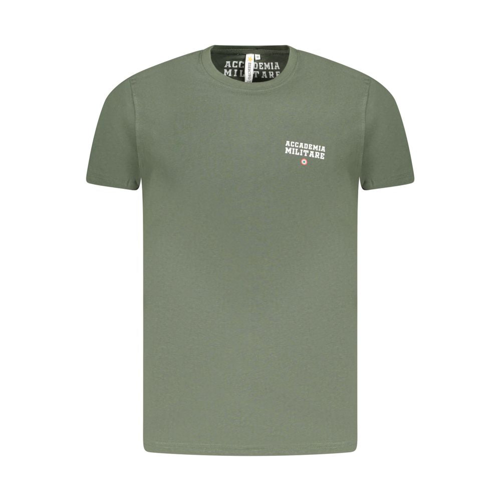 Accademia Militare Verde Cotton Mens T-Shirt