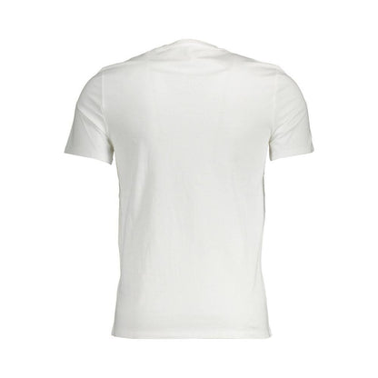 Guess Jeans White Cotton Men T-Shirt
