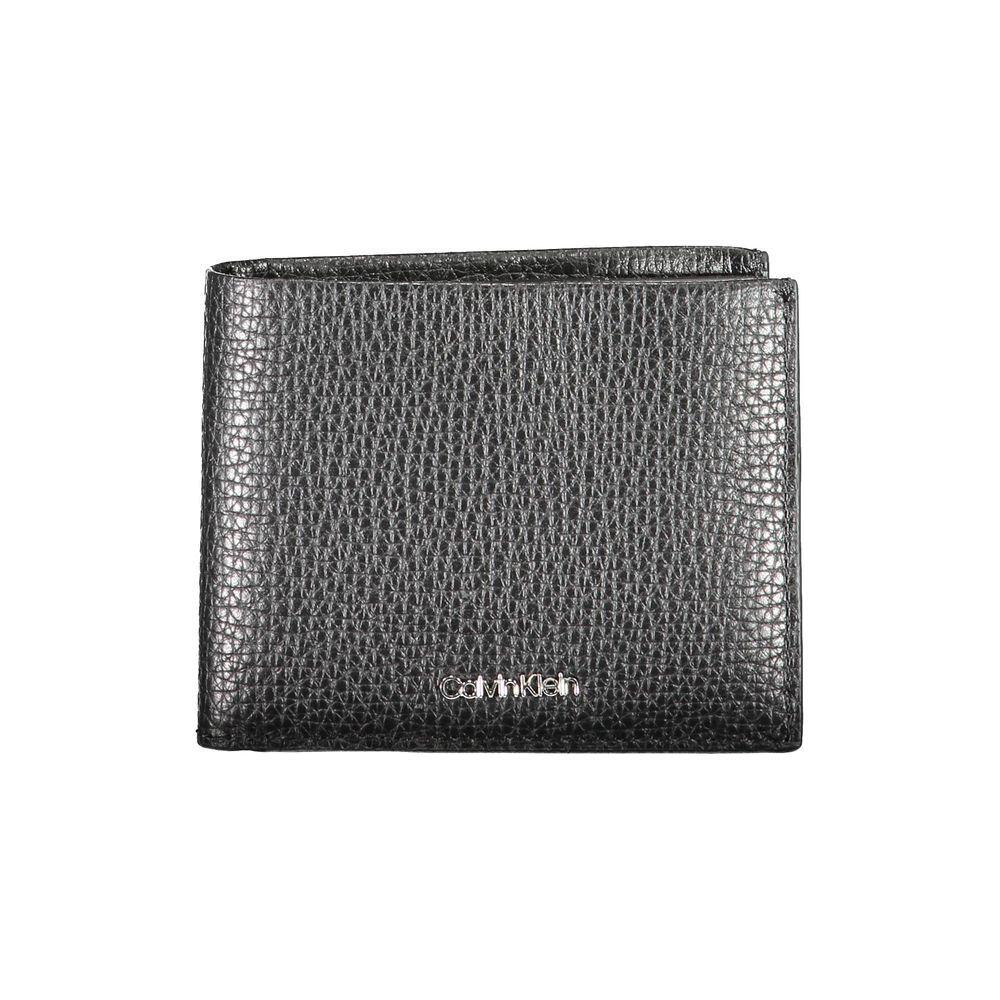 Calvin Klein Black Leather Mens Wallet