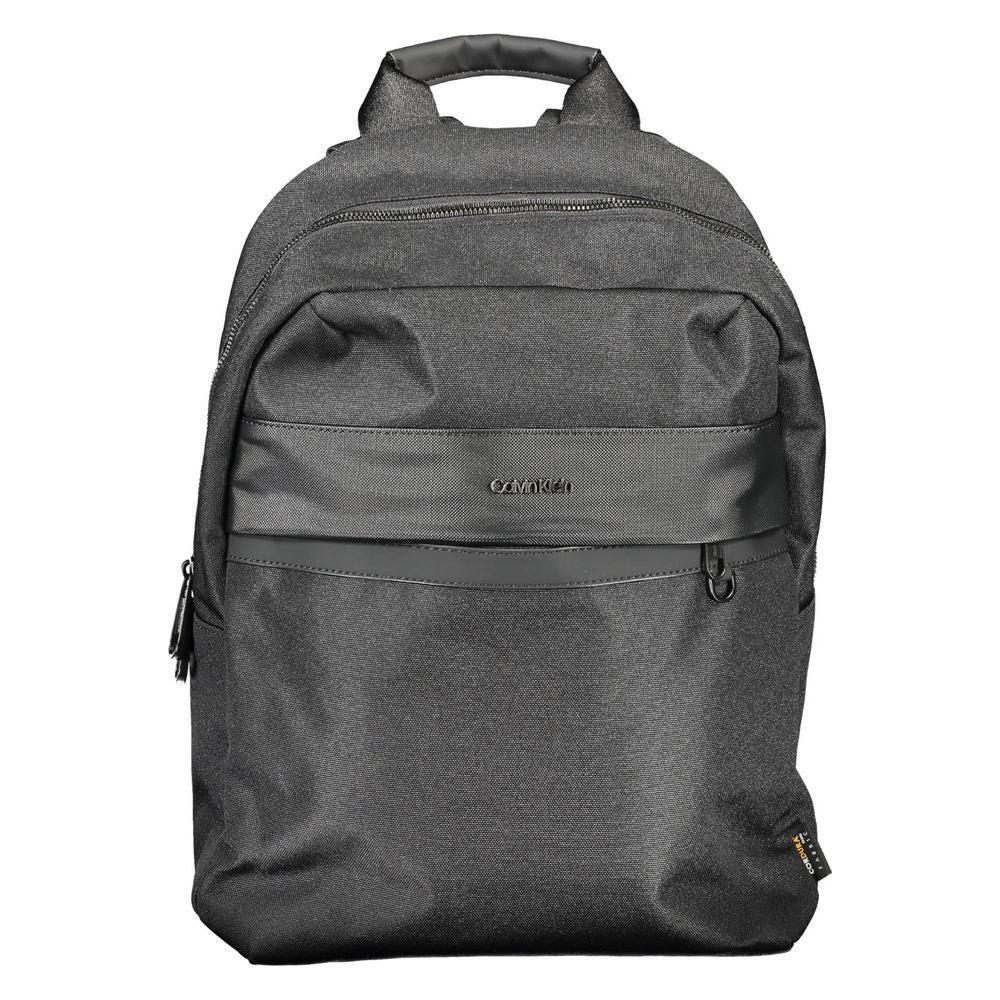 Calvin Klein Nero Polyester Men Backpack