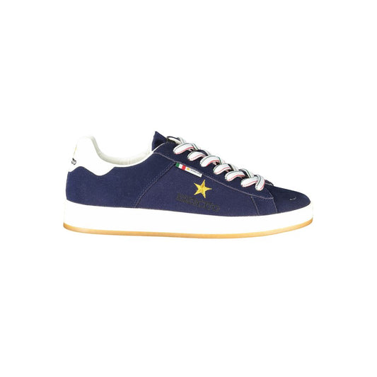 Esercito 1659 Blue Leather Men Sneaker ES-38855-EU44/US11