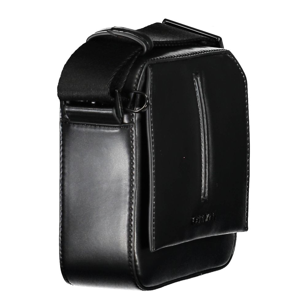 Calvin Klein Black Polyester Mens Shoulder Bag
