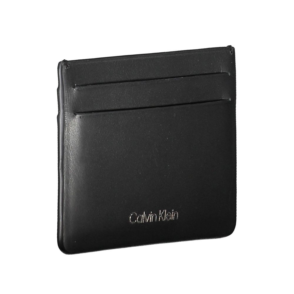 Calvin Klein Black Leather Men Wallet 1728,67403481248,Accessories,Black,Calvin Klein,Men,New with tags,Wallets - Accessories,Wallets - Wallets - Accessories