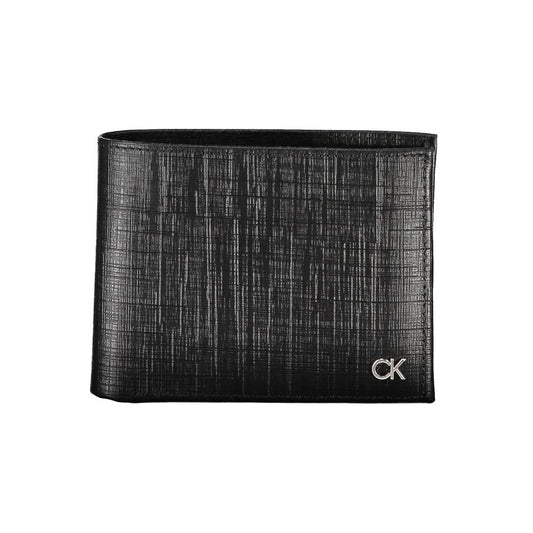 Calvin Klein Black Leather Wallet Calvin Klein