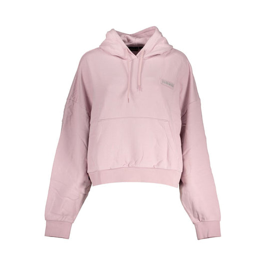 Napapijri Pink Cotton Sweatshirt Napapijri