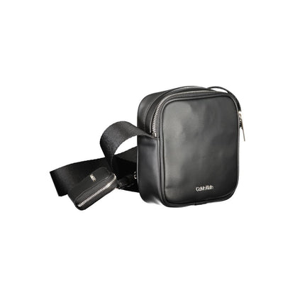 Calvin Klein Black Polyurethane Men Shoulder Bag