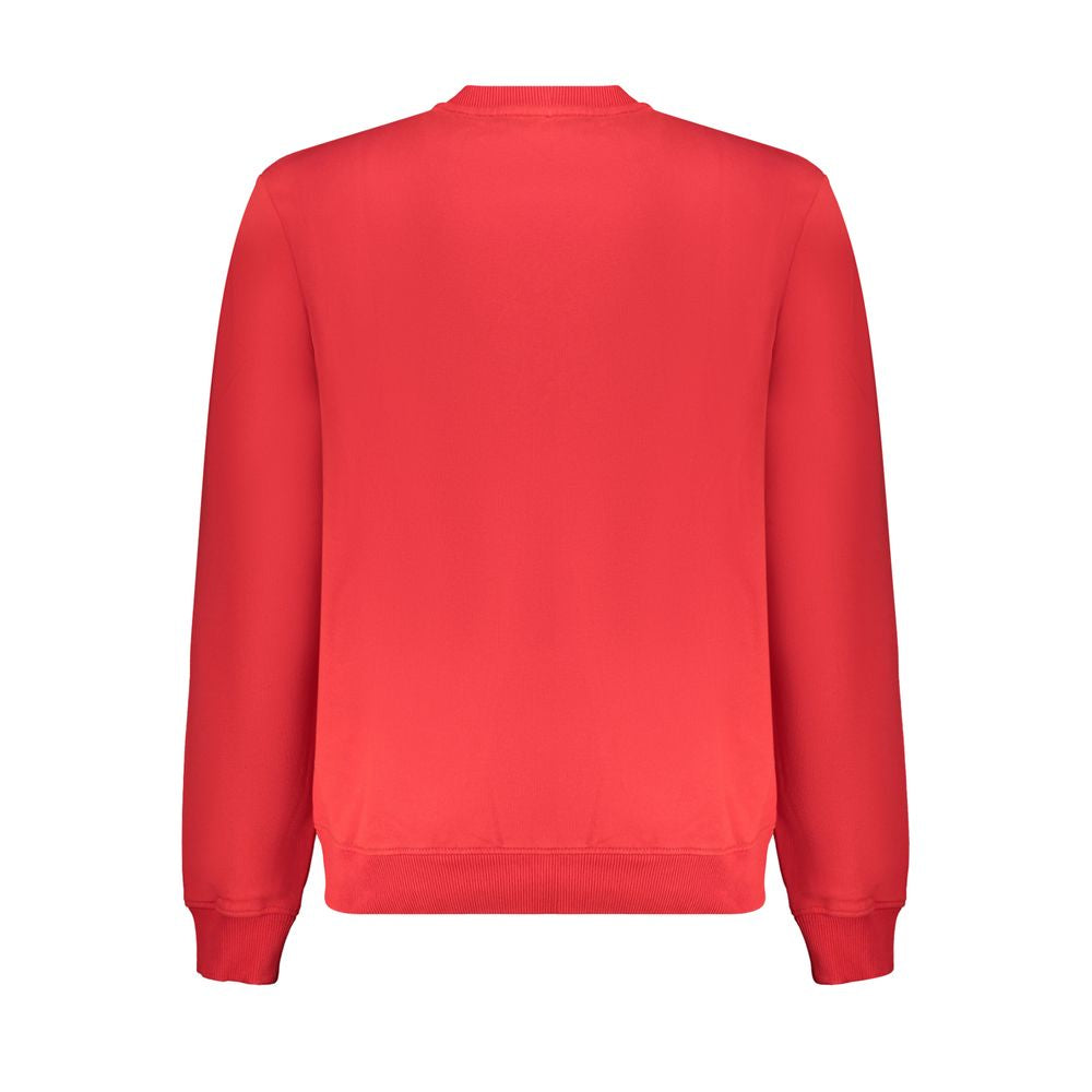 Napapijri Red Cotton Sweatshirt Napapijri