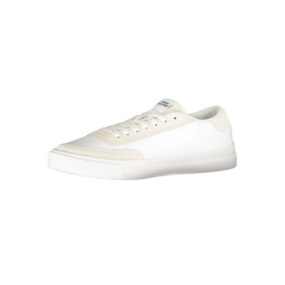 Tommy Hilfiger White Leather Men Sneaker