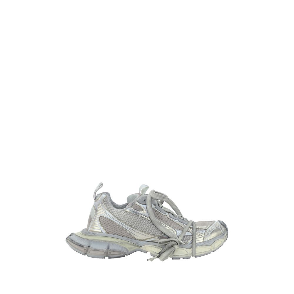 Balenciaga Gray Polyester Athletic Sneakers Balenciaga