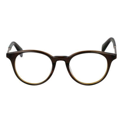 Yohji Yamamoto Brown Plastic Glasses (Frames) Yohji Yamamoto