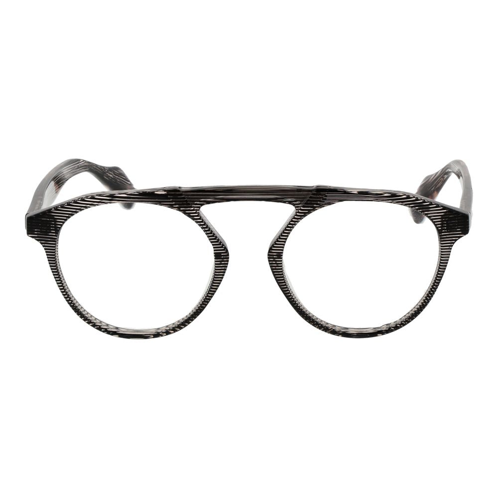 Yohji Yamamoto Brown Plastic Glasses (Frames) Yohji Yamamoto