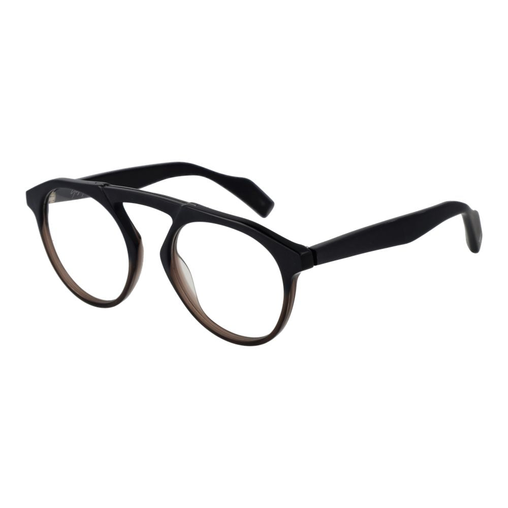 Yohji Yamamoto Black Plastic Glasses (Frames) Yohji Yamamoto