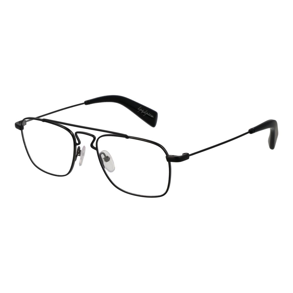 Yohji Yamamoto Black Metal Glasses (Frames) Yohji Yamamoto