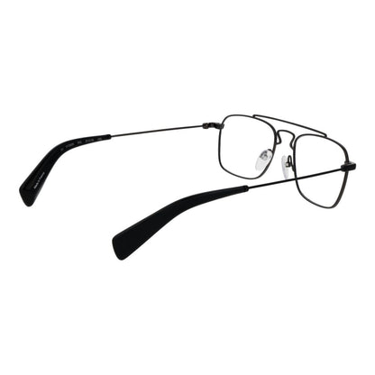 Yohji Yamamoto Black Metal Glasses (Frames) Yohji Yamamoto