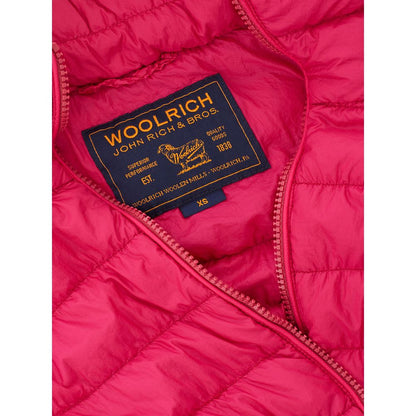 Woolrich Fuchsia Polyamide Bomber Woolrich