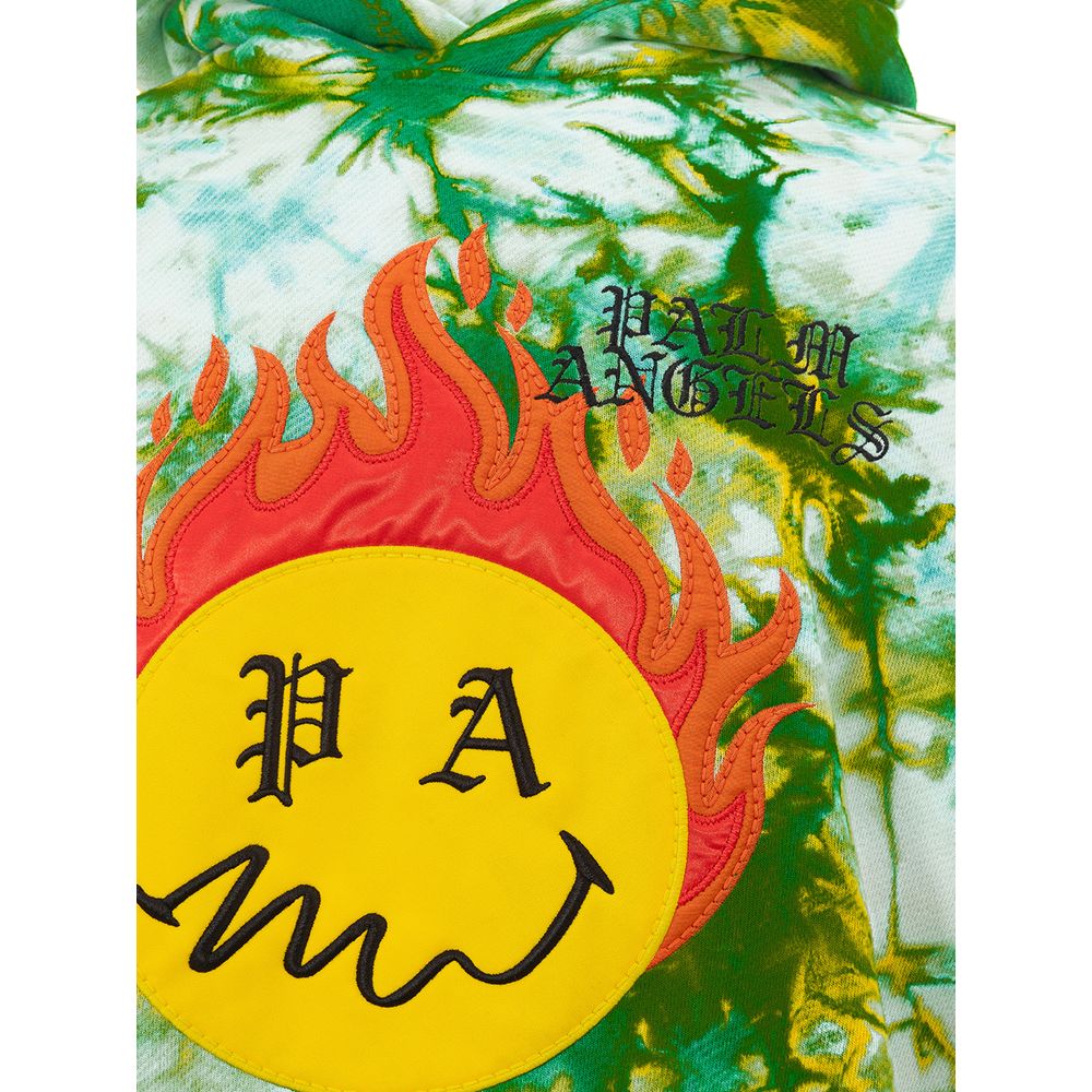 Palm Angels Multicolor Cotton Sweatshirt Palm Angels