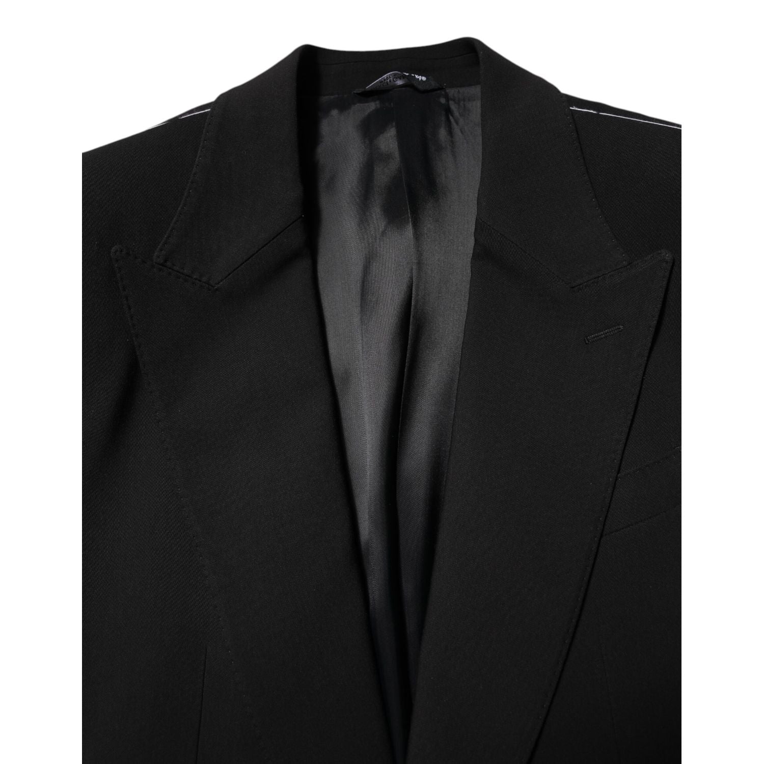 Dolce & Gabbana Black MARTINI Single Breasted 2 Piece Suit