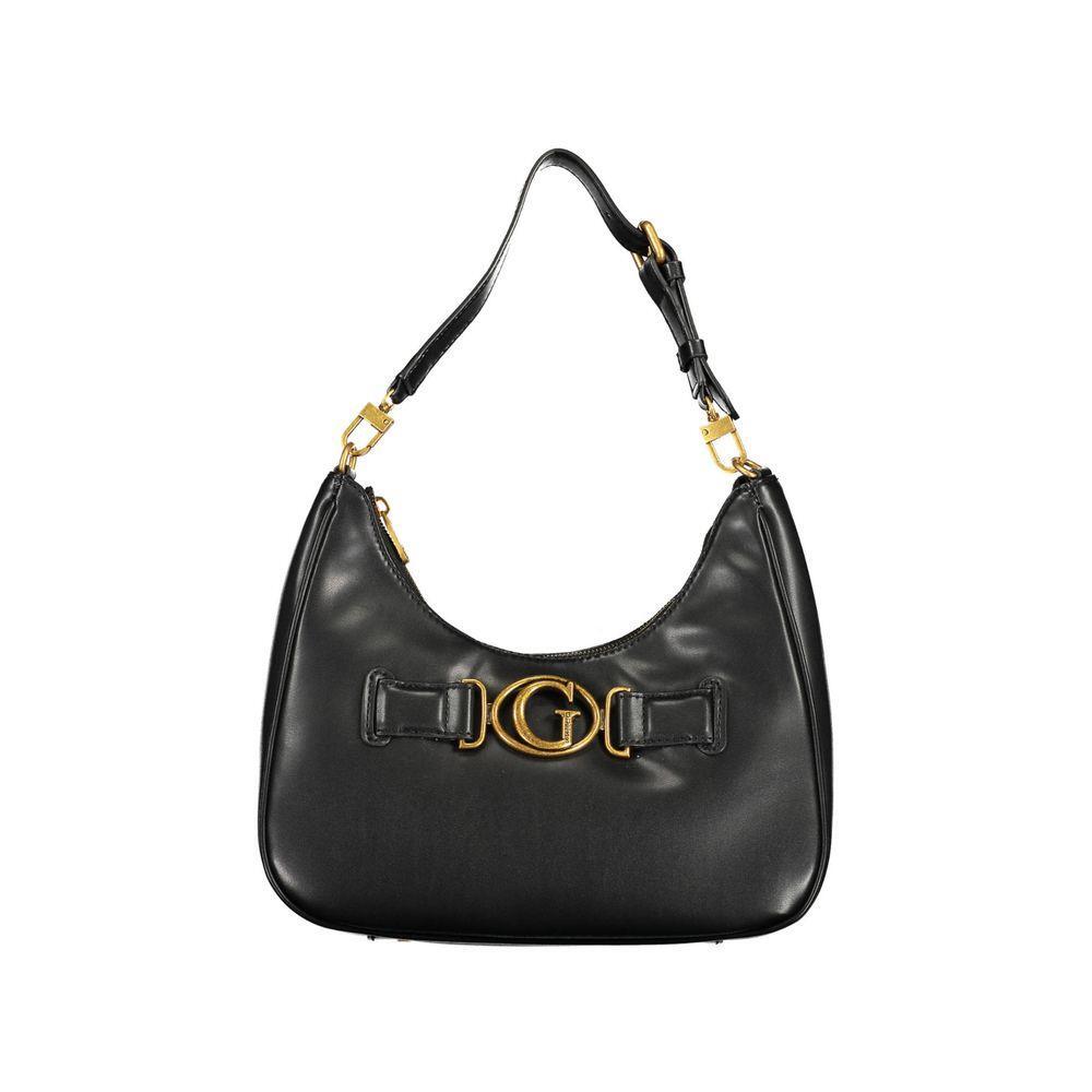 Guess Jeans Black Polyethylene Handbag GU-18051