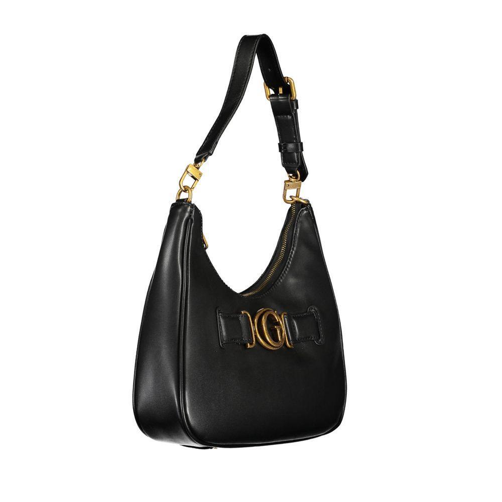 Guess Jeans Black Polyethylene Handbag GU-18051
