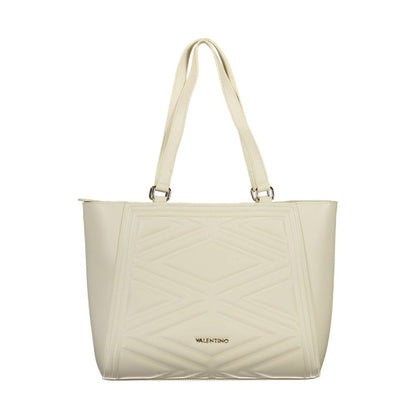Mario Valentino Beige Polyurethane Womens Bag