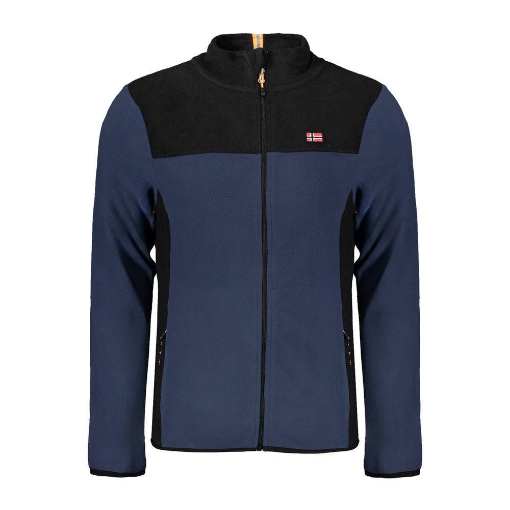 Norway 1963 Blue Polyester Sweater NO-31915-XXL