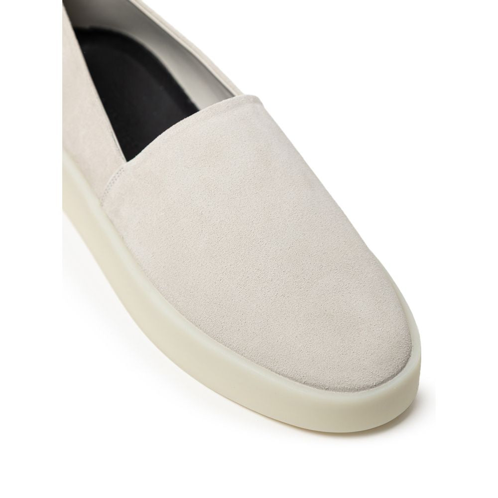 Fear Of God Gray Leather Moccassin Fear Of God