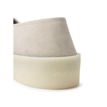 Fear Of God Gray Leather Moccassin Fear Of God