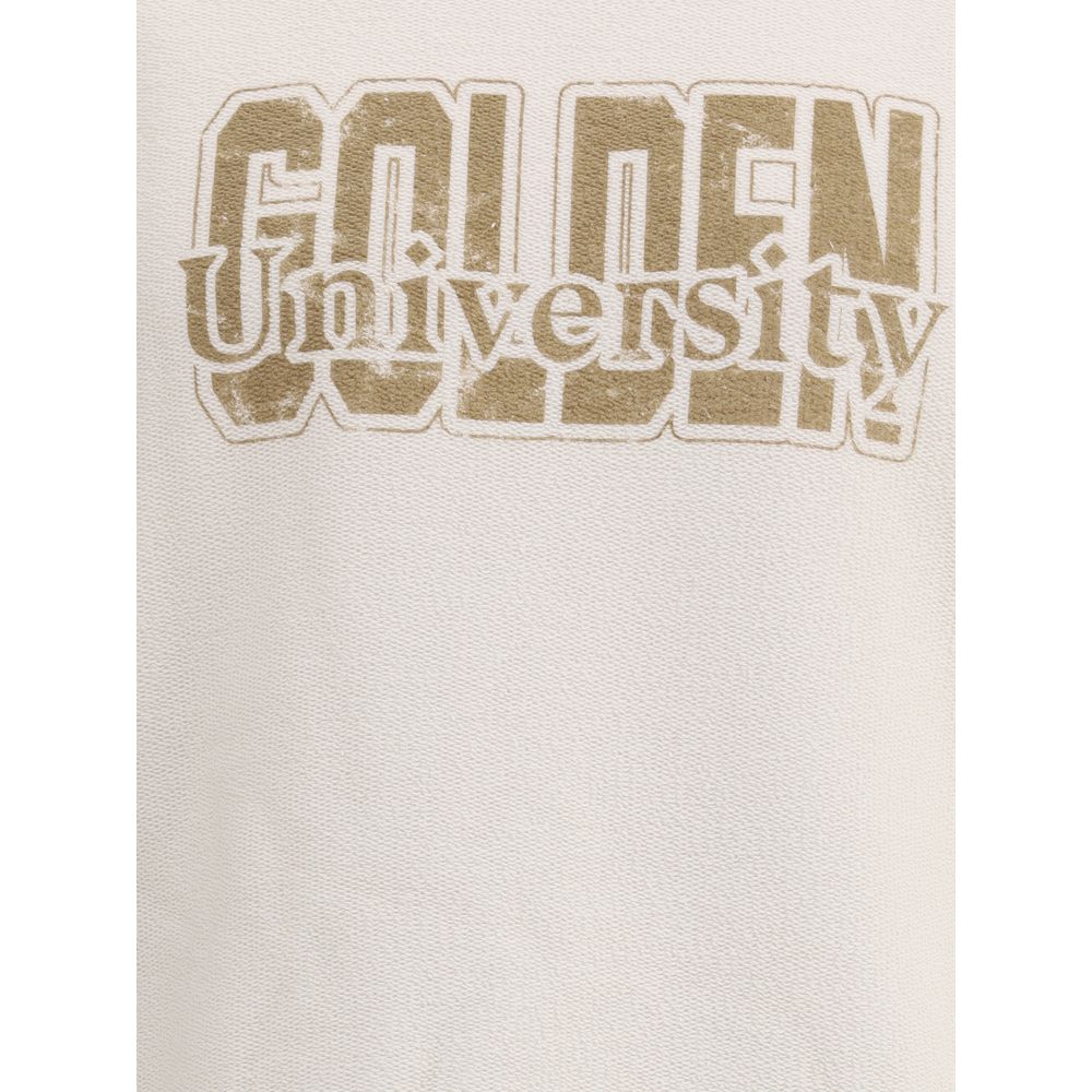 Golden Goose Beige Cotton Sweatshirt Golden Goose