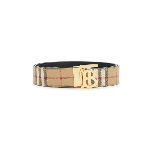 Burberry reversible tb check belt Belts Burberry