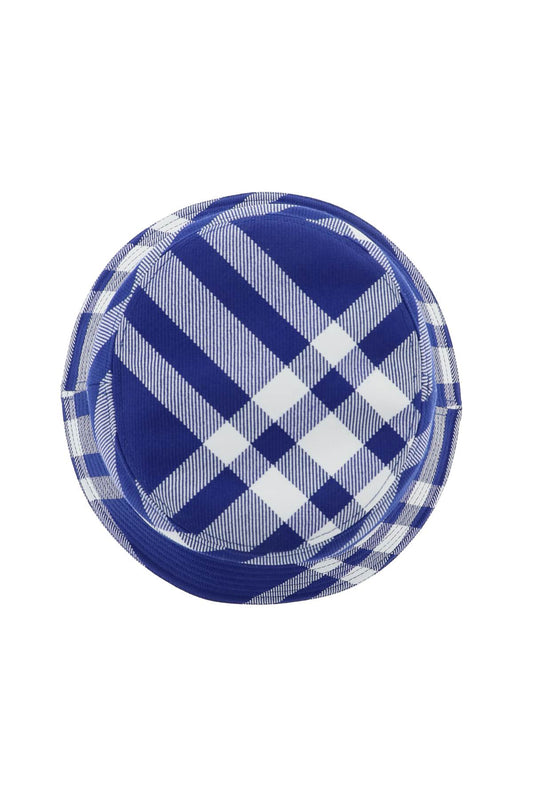 Burberry check bucket hat