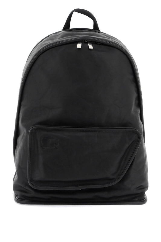 Burberry 'crinkled leather shield backpack Backpacks Burberry