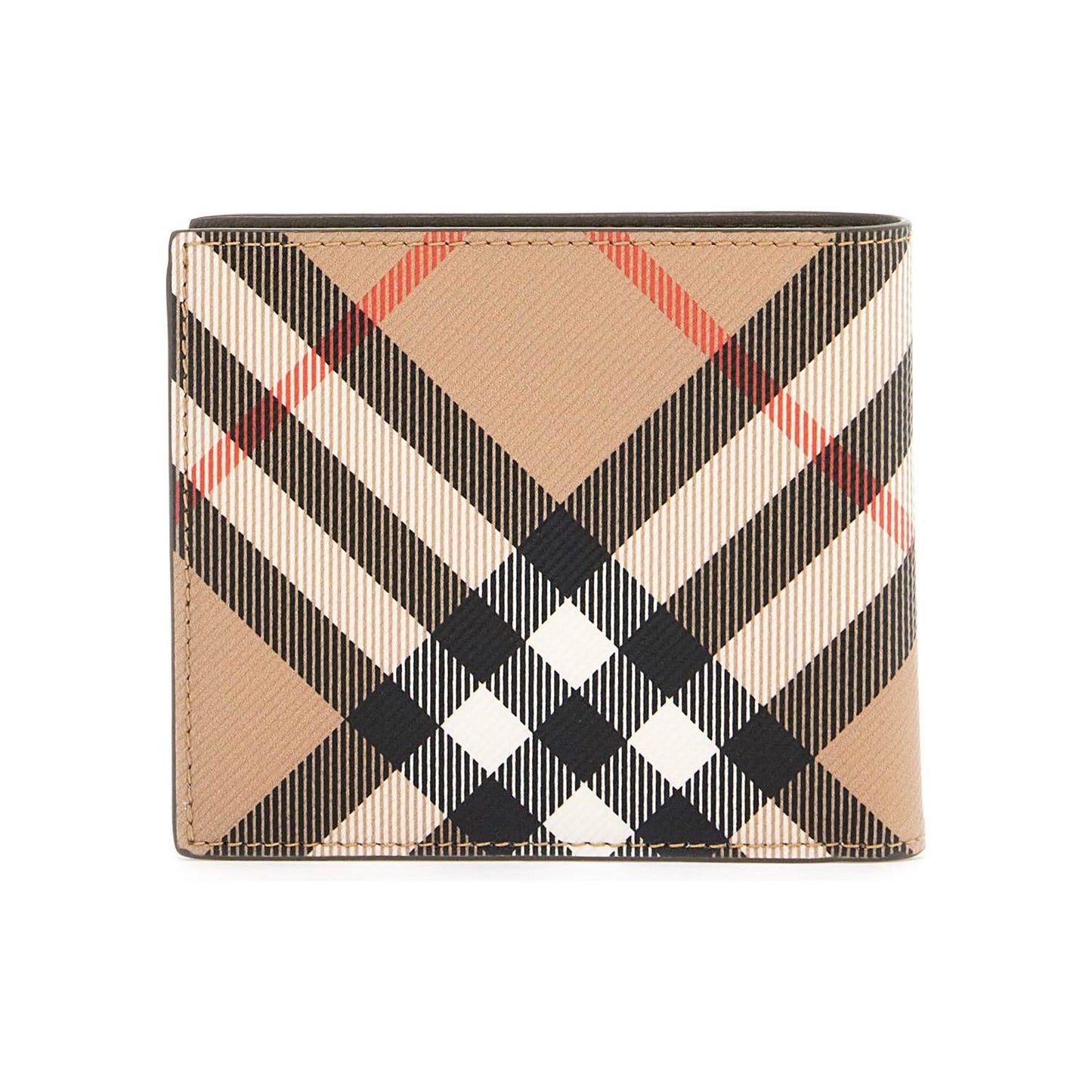 Burberry book wallet in coated canvas bi-fold design Small Leather Goods Burberry