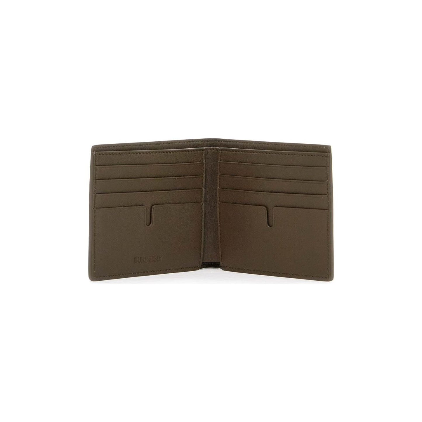 Burberry book wallet in coated canvas bi-fold design Small Leather Goods Burberry