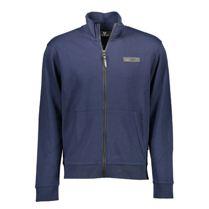 Plein Sport Blue Cotton Men's Sweatshirt Plein Sport