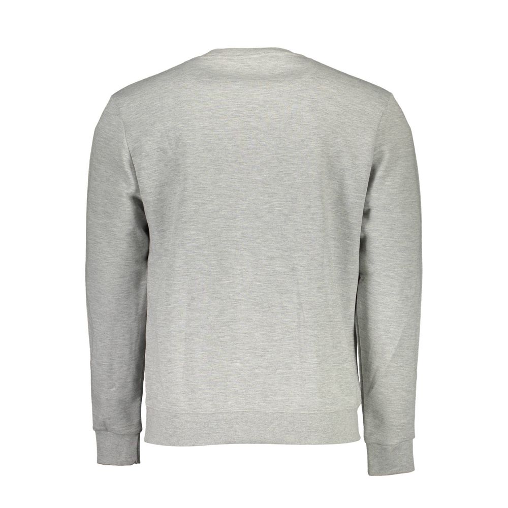 North Sails Grigio Cotton Men Sweatshirt