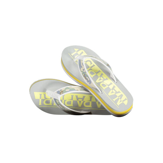 Napapijri Yellow Polyurethane Women Flip-Flop Napapijri
