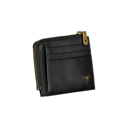 Guess Jeans Nero Leather Mens Wallet