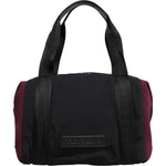 Dolce & Gabbana Black Maroon Hand Shoulder Duffel Travel Bag