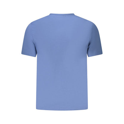 Calvin Klein Blue Cotton Men T-Shirt
