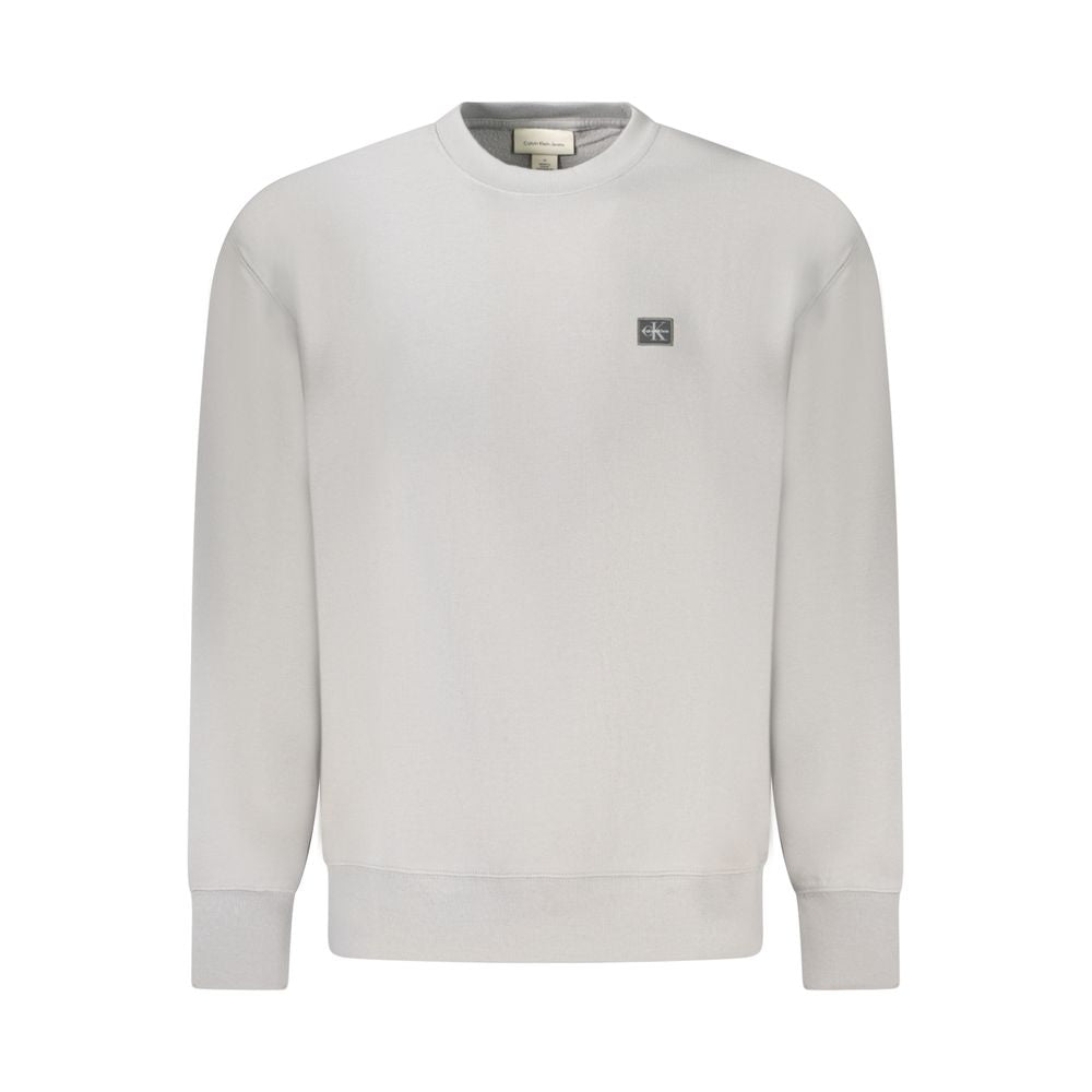 Calvin Klein "Grigio Cotton Men Sweatshirt"