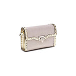 Valentino Garavani Small canvas Rockstud Shoulder Bag VA7W2B0181RIZCNABB