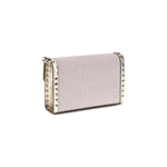 Valentino Garavani Small canvas Rockstud Shoulder Bag VA7W2B0181RIZCNABB