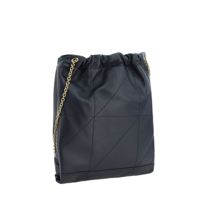 Saint Laurent Black Lamb Ovis Aries Aries Shoulder Bag