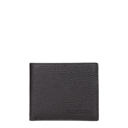 Testoni Black Leather Wallet Testoni