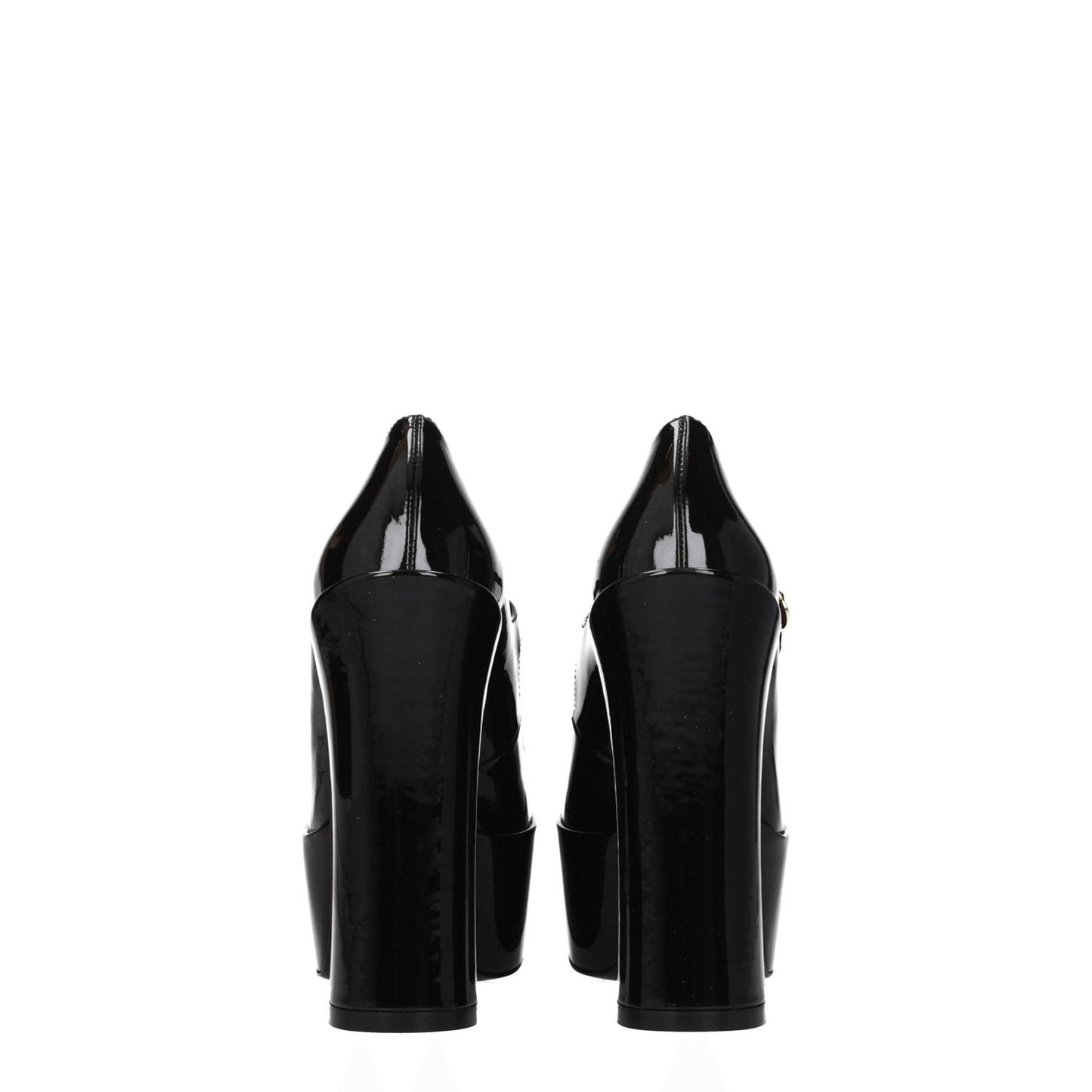 Stuart Weitzman Black Leather Platforms Pumps