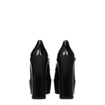 Stuart Weitzman Black Leather Platforms Pumps