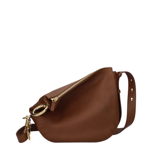 Burberry Brown Leather Crossbody Bag Burberry
